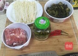 酸汤肥牛家常版的做法图解1