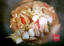 带鱼扒白菜的做法图解11