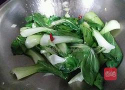爆炒油菜的做法图解4