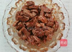 香菜拌腰花的做法图解4