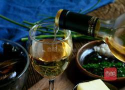 法式白葡萄酒煮青口的做法图解3