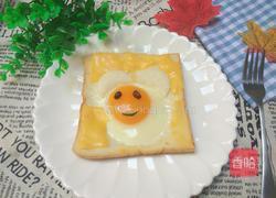 面包煎蛋的做法图解7