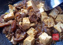猪肘肉烩豆腐的做法图解7