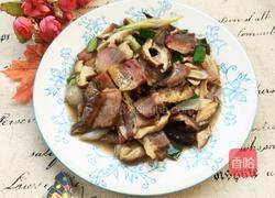 香菇炒腊肉的做法图解10