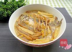 腐竹金针菜鱼汤的做法图解9