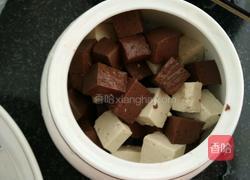 羊血豆腐煲的做法图解2