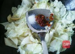 炒卷心菜的做法图解5