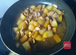 鹅肉烧冬瓜的做法图解6