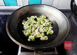 西红柿花菜的做法图解2