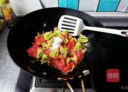 西红柿花菜的做法图解6