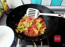 西红柿花菜的做法图解7