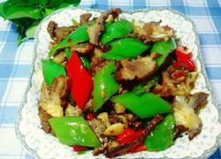 青椒炒卤牛肉