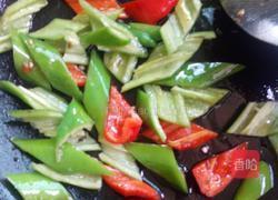 青椒炒卤牛肉的做法图解8