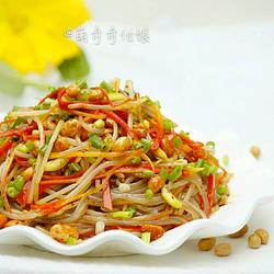 黄豆芽拌粉丝的做法[图]