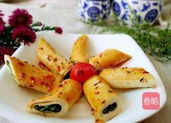 香菜干豆腐卷的做法图解10