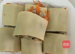 三丝豆皮卷的做法图解10