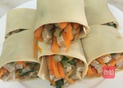 三丝豆皮卷的做法图解11