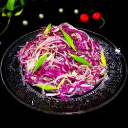 炝紫甘蓝的做法[图]