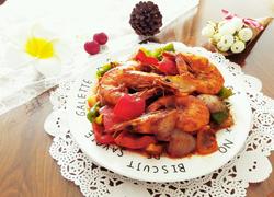 巴基斯坦红咖喱虾