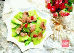 肉片炒青瓜的做法图解6