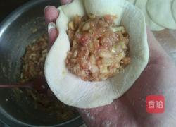 猪肉茄子馅大包子的做法图解10