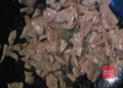 青椒炒猪肝的做法图解6