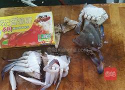 咖喱螃蟹的做法图解2