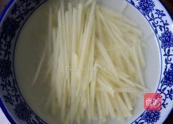 土豆丝炝田七的做法图解4