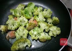 炒花椰菜的做法图解6