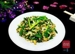 海螺炒韭菜的做法图解7