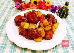 土豆烧猪蹄的做法图解13