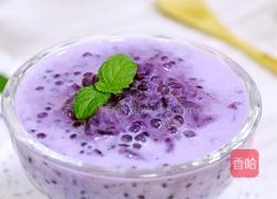 紫薯牛奶西米露的做法图解14