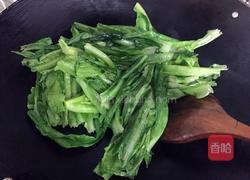 素炒油麦菜的做法图解4