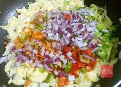 香辣肉丝炒饭的做法图解6