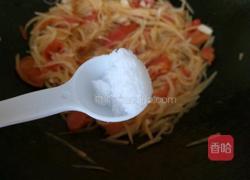 番茄炒土豆丝的做法图解6