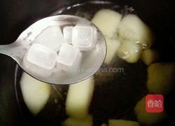 雪梨菊花茶的做法图解5