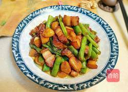 栗子四季豆红烧肉的做法图解9