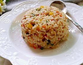 香辣肉丝炒饭[图]