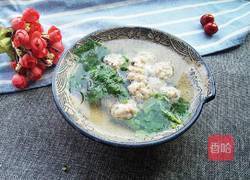 生汆丸子三鲜汤的做法图解9