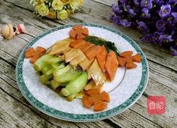 蚝油青菜蘑菇的做法图解10