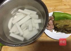 泡菜年糕的做法图解1