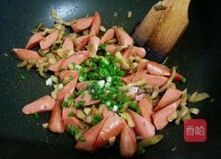 火腿肠炒榨菜的做法图解6