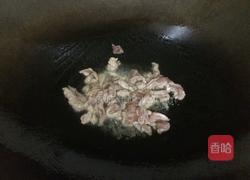 酸菜炒肉片的做法图解4