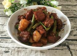 排骨炖豆角土豆