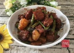 排骨炖豆角土豆的做法图解10