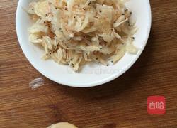 虾皮炒青菜心的做法图解2