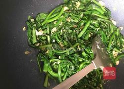 虾皮炒青菜心的做法图解6