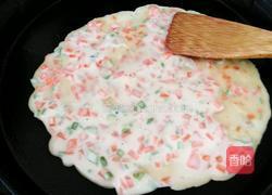 胡萝卜鸡蛋卷饼的做法图解6