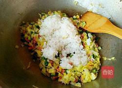 芝士炒饭的做法图解6