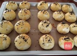 酥皮蛋黄月饼的做法图解8